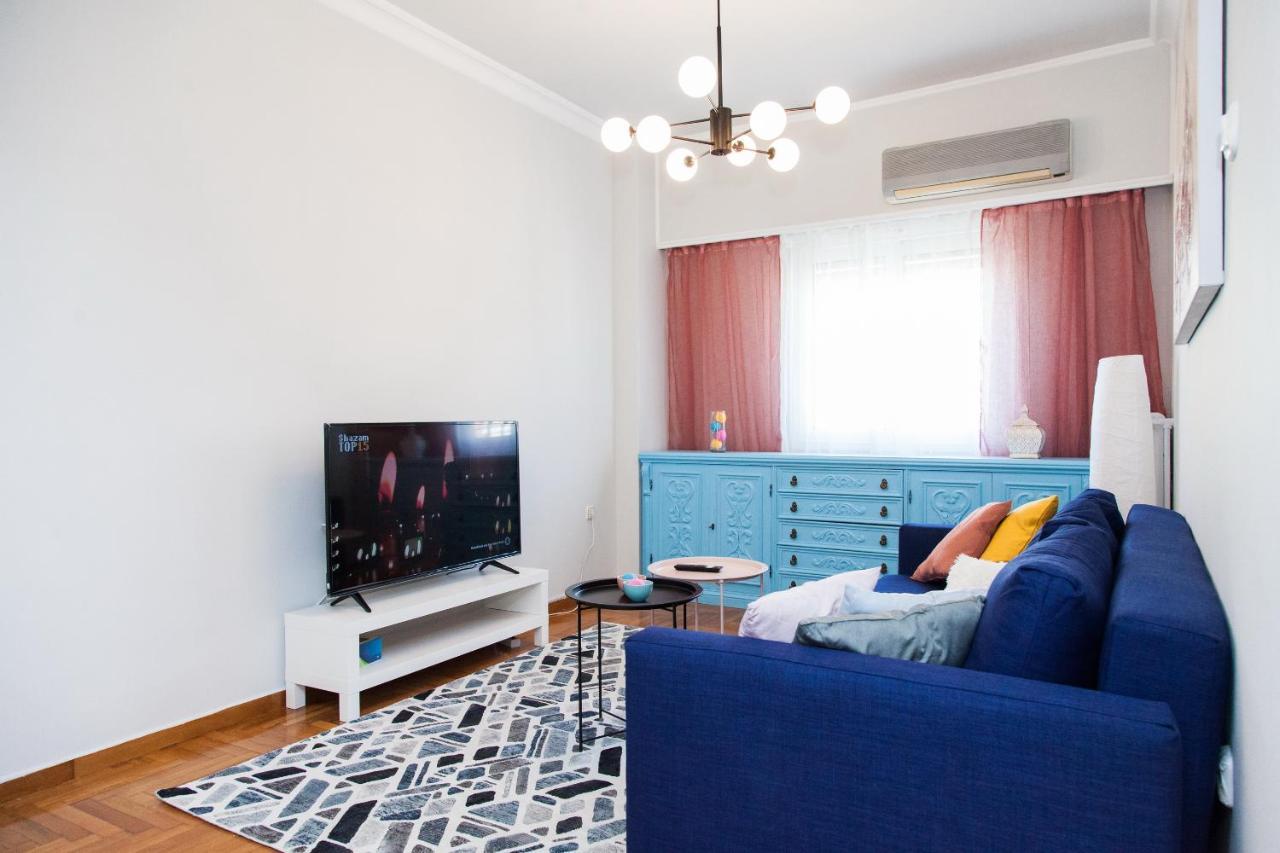 Brand New, Cheerful Apartment In Central Atenas Exterior foto